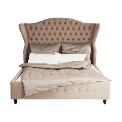 Kare Design City Spirit Linen Natural 160 cm - Bett