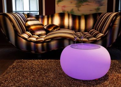 Moree Bubble Indoor LED Leuchttisch - Hocker