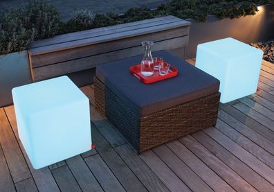 Moree Cube Outdoor LED - Leuchttisch