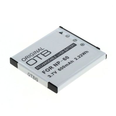 OTB - Ersatzakku kompatibel zu Casio NP-60 - 3,7 Volt 600mAh Li-Ion