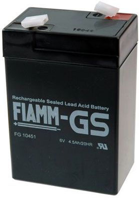 Fiamm - FG10451 - 6 Volt 4,5 Ah Pb