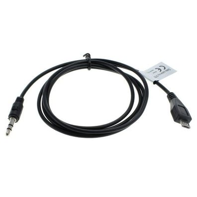 OTB - Audio-Adapter kompatibel zu micro USB --> 3,5mm Stecker stereo