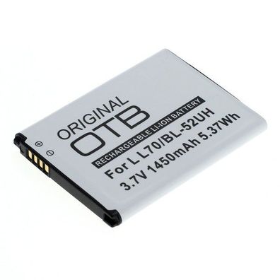 OTB - Ersatzakku kompatibel zu LG L70 / D285 / LUS323 / D325 / D320 / D329 / BL-52...