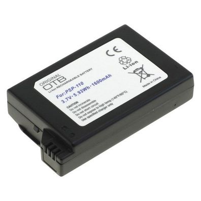 OTB - Ersatzakku kompatibel zu Sony PSP-110 - 3,7 Volt 1600mAh Li-Ion
