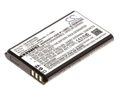 Ersatzakku - CS-PHE570SL - Philips AB3160AWMT / E570 / E571 - 3,8 Volt 3000mAh Li-Ion
