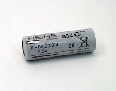 Akkureparatur - Zellentausch - HEINE - S3Z X-02.99.314 / X-002.99.382 - 3,5 Volt Akku