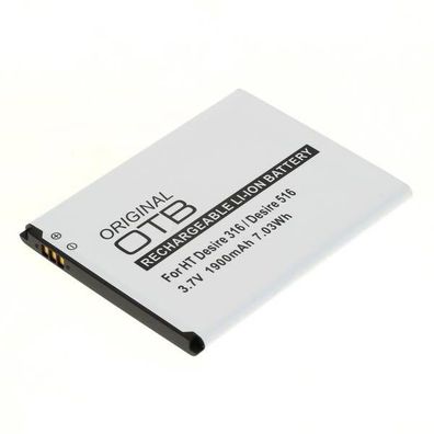 OTB - Ersatzakku kompatibel zu HTC Desire 516 / 5360570 / B0PB5100 - 3,7 Volt ...