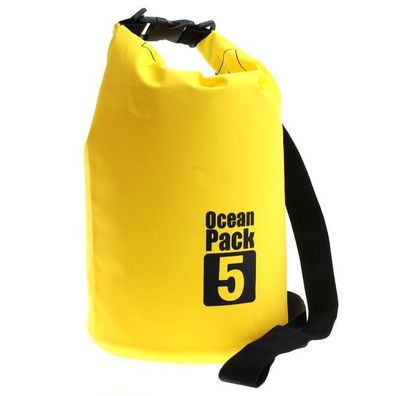 OTB - PVC-Tasche / Ocean Pack / Outdoor Tasche / Dry Bag - 5L - gelb