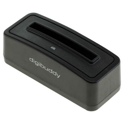 digibuddy - Akkuladestation kompatibel zu Sony BA600 - schwarz