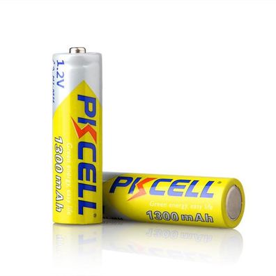 PKCELL - rechargeable battery - Mignon AA - 1300mAh 1,2 Volt Ni-MH 2er Pack