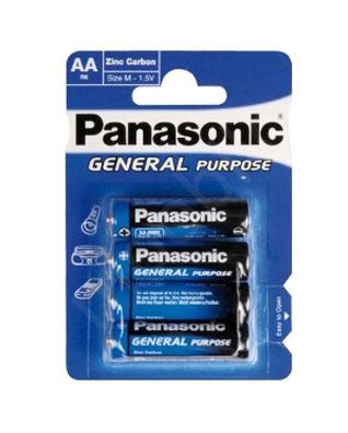 Panasonic - General Purpose - Mignon AA R6 - Zn/ C - 4er Pack