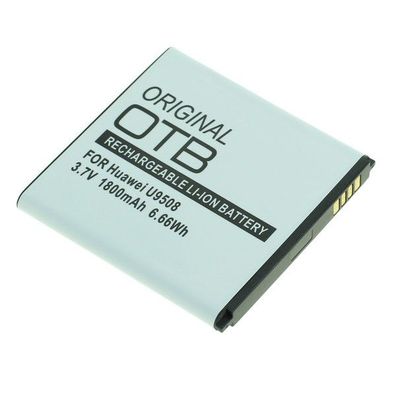 OTB - Ersatzakku kompatibel zu Huawei U9508 / Honor 2 (HB5R1V) - 3,7 Volt 1800mAh ...