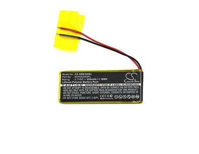 Ersatzakku - CS-SRD300SL - CARDO Q1 / WW452050PL C - 3,7 Volt 320mAh Li-Ion