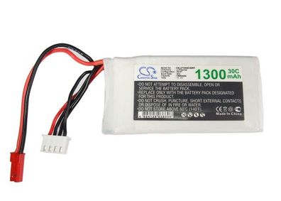 Ersatzakku - CS-LP1303C30RT - RC CS-LP1303C30RT - 11,1 Volt 1300mAh Li-Polymer