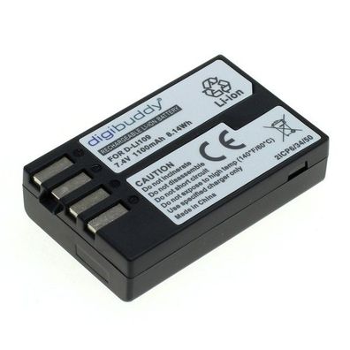 digibuddy - Ersatzakku kompatibel zu Pentax D-Li109 - 7,4 Volt 1100mAh Li-Ion
