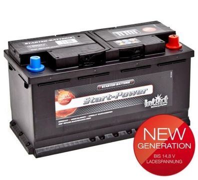intAct - 60044 - Start-Power - 12 Volt 100Ah 850 A (EN)