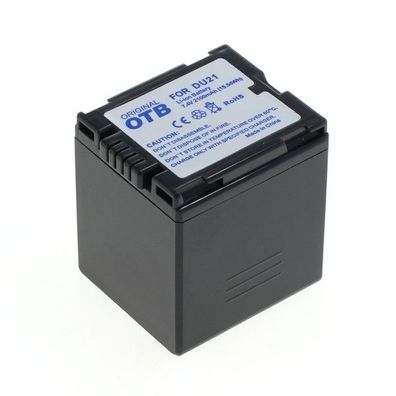 OTB - Ersatzakku kompatibel zu Panasonic CGA-DU21 - 7,4 Volt 2100mAh Li-Ion