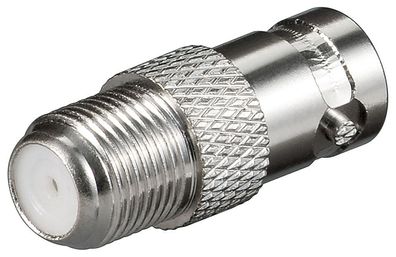 F-Adapter: F-Buchse > BNC-BuchseZink