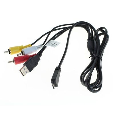 OTB - USB-/ AV-Verbindungskabel kompatibel zu Sony Cyber-Shot - ersetzt VMC-MD3
