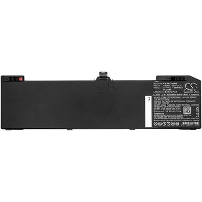 Ersatzakku - CS-HPZ155NB - HP Zbook 15 G5 / 4ME79AA / HSTNN-IB8F - 15,4 Volt 5600m...