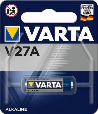 Varta - V27A / LR27 / A27 - 12 Volt AlMn - 1er Blister