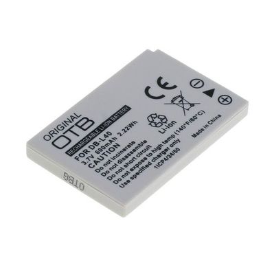 OTB - Ersatzakku kompatibel zu Sanyo DB-L40 - 3,7 Volt 600mAh Li-Ion