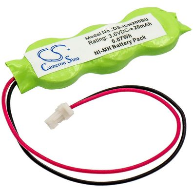 Ersatzakku - CS-ICN200BU - Intermec 6400 / 317-200-001 - 3,6 Volt 20mAh Li-Ion