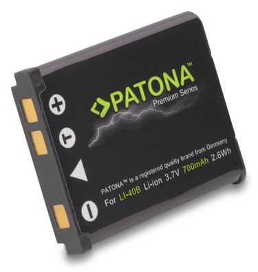 Patona / OTB - Ersatzakku kompatibel zu Olympus LI-40B / Nikon EN-EL10 / Fuji ...