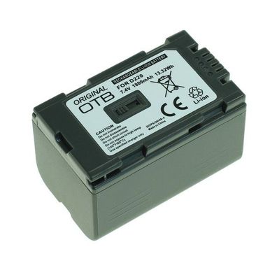OTB - Ersatzakku kompatibel zu Panasonic CGR-D220 - 7,4 Volt 1800mAh Li-Ion