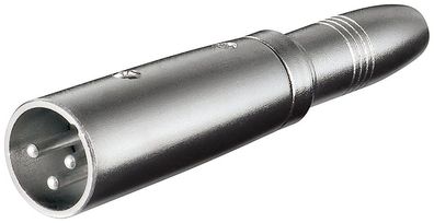 XLR Adapter; AUX Klinke 6,35 mm Buchse zu XLR Stecker