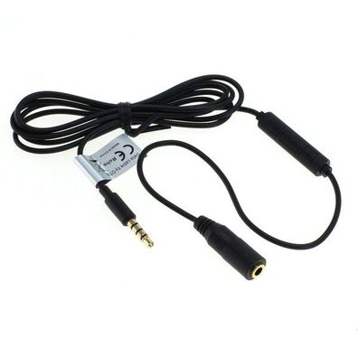 OTB - AUDIO-ADAPTER Kompatibel ZUR 3,5MM Smartphonebelegung --> 3,5MM Stecker MIT ...