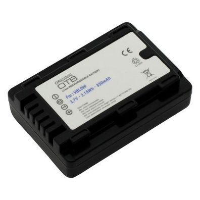 OTB - Ersatzakku kompatibel zu Panasonic VW-VBL090 - 3,7 Volt 850mAh Li-Ion
