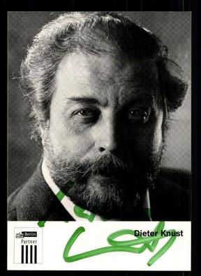 Dieter Knust Autogrammkarte Original Signiert # BC 45963