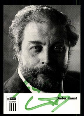 Dieter Knust Autogrammkarte Original Signiert # BC 45981
