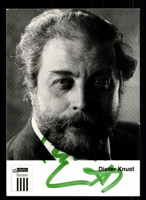 Dieter Knust Autogrammkarte Original Signiert # BC 45979