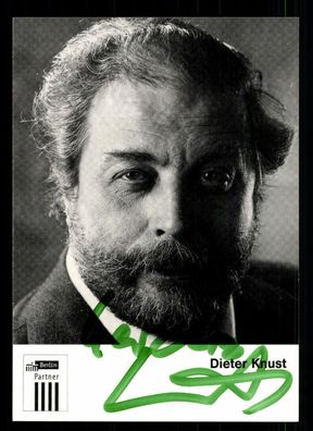 Dieter Knust Autogrammkarte Original Signiert # BC 45971