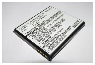 OTB - Ersatzakku für Alcatel One Touch 997 / OT-997 - 3,7 Volt 1950mAh Li-Ion