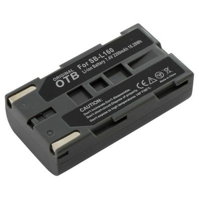OTB - Ersatzakku kompatibel zu Samsung SB-L160 - 7,4 Volt 2200mAh Li-Ion