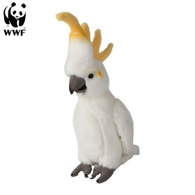 WWF Plüschtier Kakadu (24cm) Kuscheltier Stofftier Plüschfigur Papagei Vogel