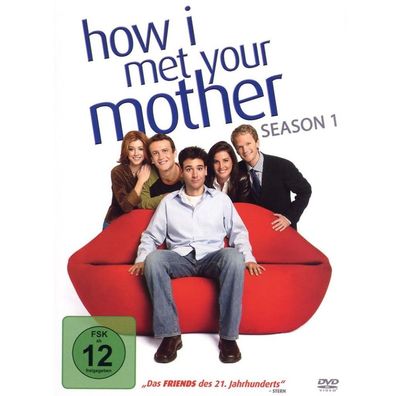 22 Episoden 3x DVD How I mit your mother "Das freiendes des 21. Jahrhundert" Season 1