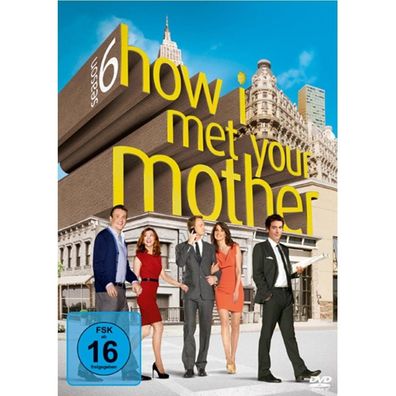 24 Episoden 3x DVD How I mit your mother "Romantisch, Komisch, Spannend" Season 6