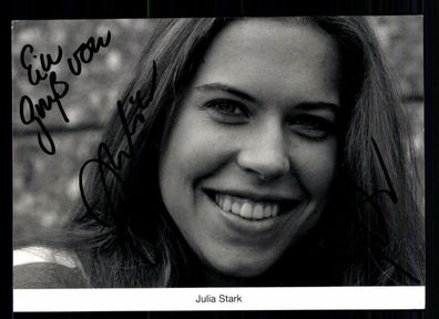Julia Stark Lindenstraße Autogrammkarte Original Signiert # BC 45048