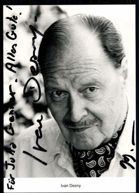 Ivan Desny Rüdel Autogrammkarte Original Signiert## BC 2348