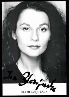 Ir Blazejewska Autogrammkarte Original Signiert ## BC 25074