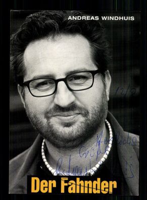 Andreas Windhuis Der Fahnder Autogrammkarte Original Signiert + F 186