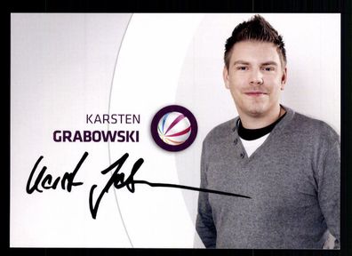 Karsten Grabowski SAT 1 Autogrammkarte Original Signiert # BC 46255