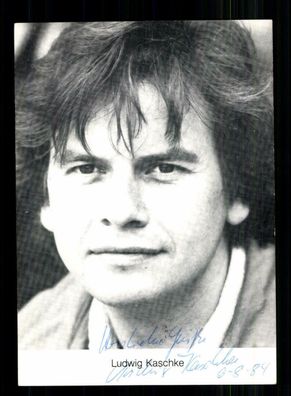 Ludwig Kaschke Autogrammkarte Original Signiert + F 162