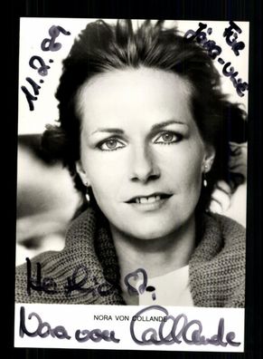 Nora von Collande Autogrammkarte Original Signiert + F 465