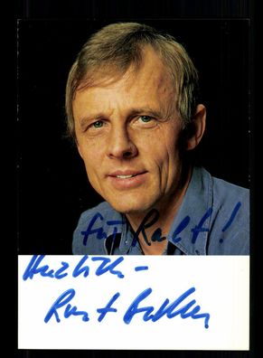 Rolf Becker Rüdel Autogrammkarte Original Signiert + F 369