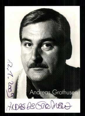 Andreas Grothusen Autogrammkarte Original Signiert + F 253